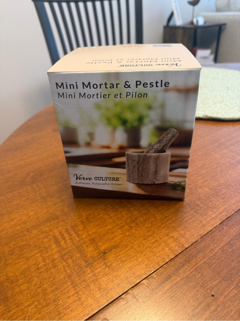 Verve Culture Mini Mortar & Pestle – Gray